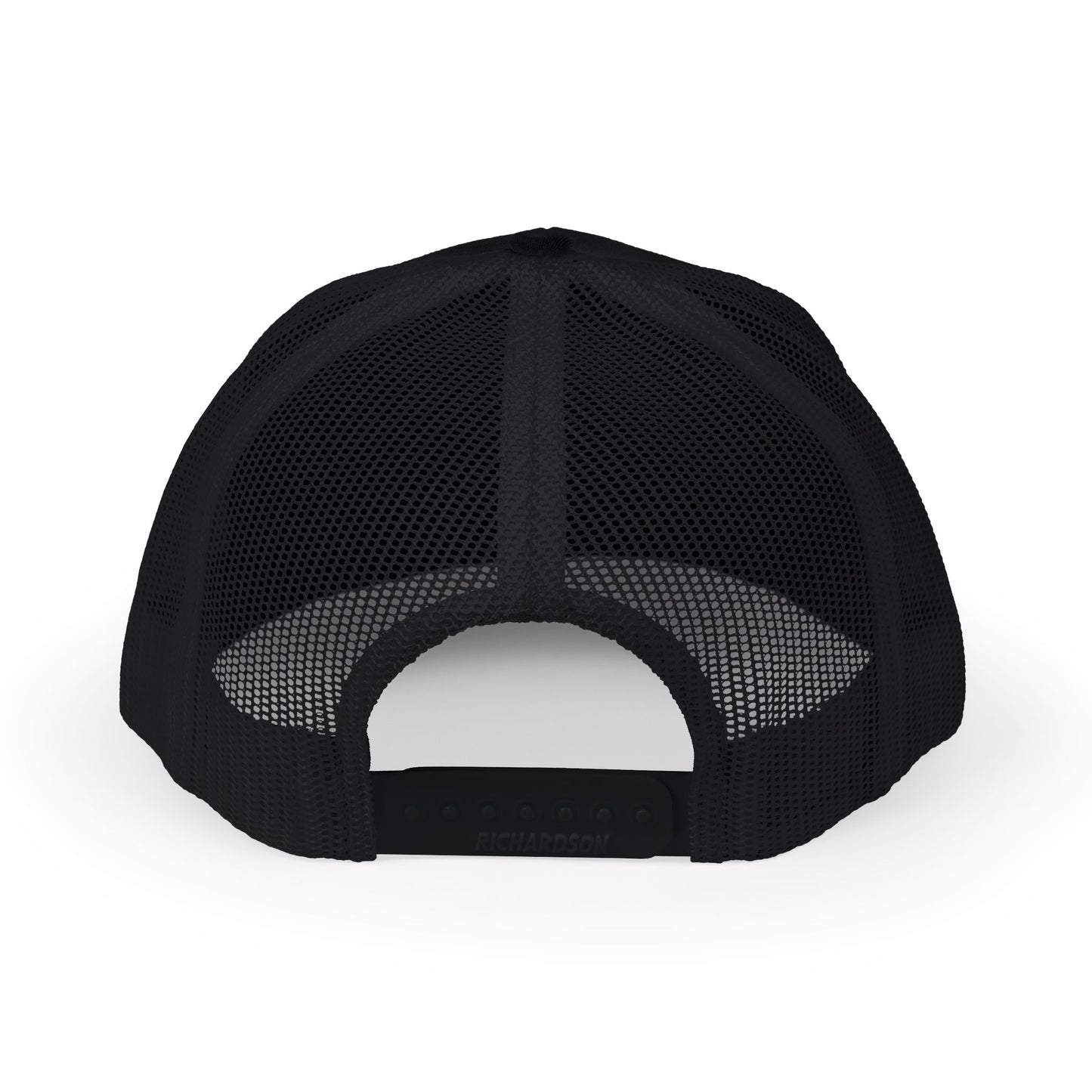 Formal Ninja Snapback Trucker Cap — Retro Glitter Logo Mesh Hat