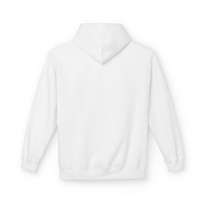 Retro Wave "FormalNinja" Hoodie — Small Blue Chest Logo