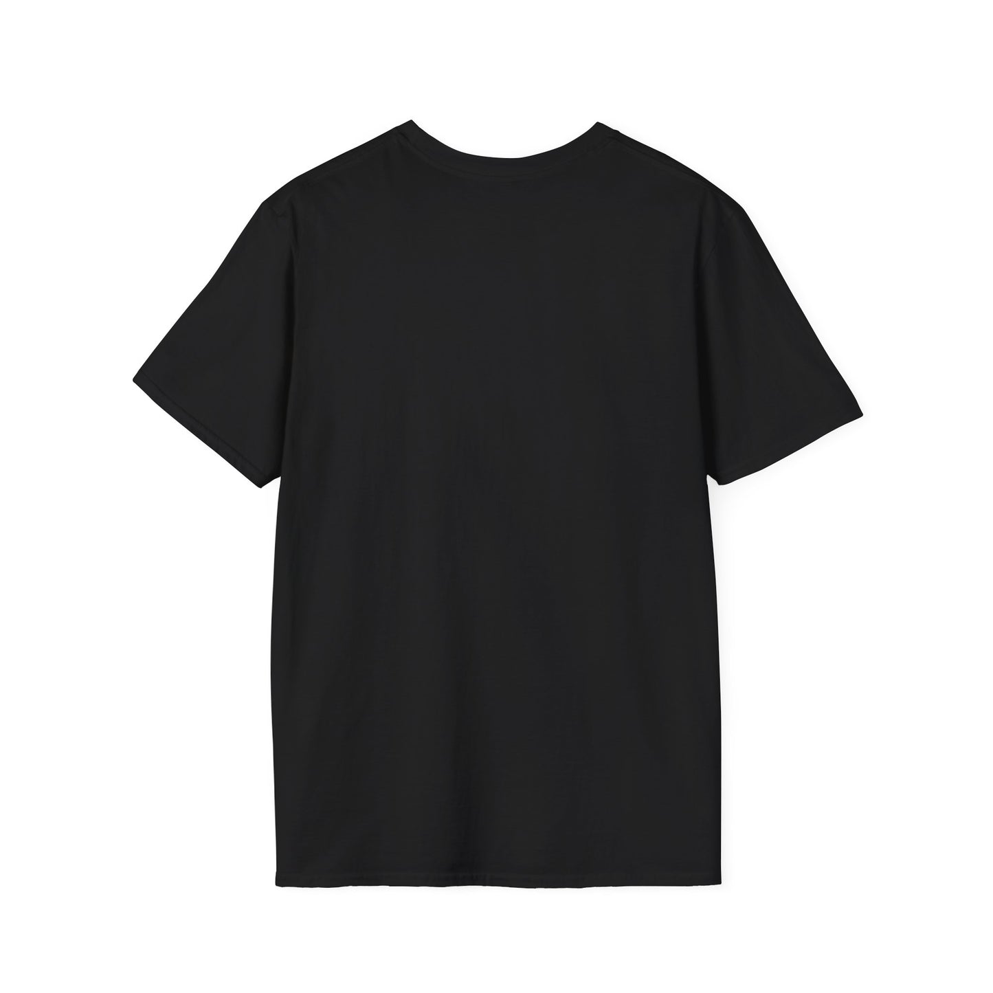 Retro Wave "FormalNinja" T-Shirt — Small Blue Chest Logo