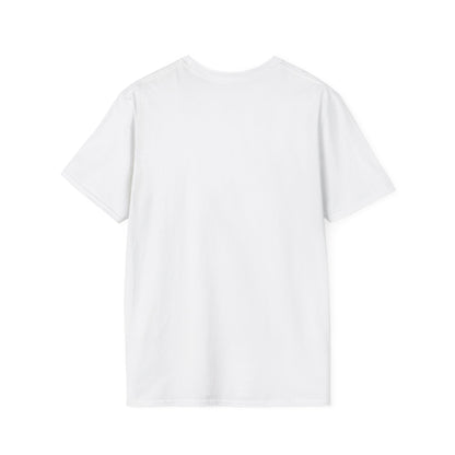 Retro Wave "FormalNinja" T-Shirt — Small Blue Chest Logo